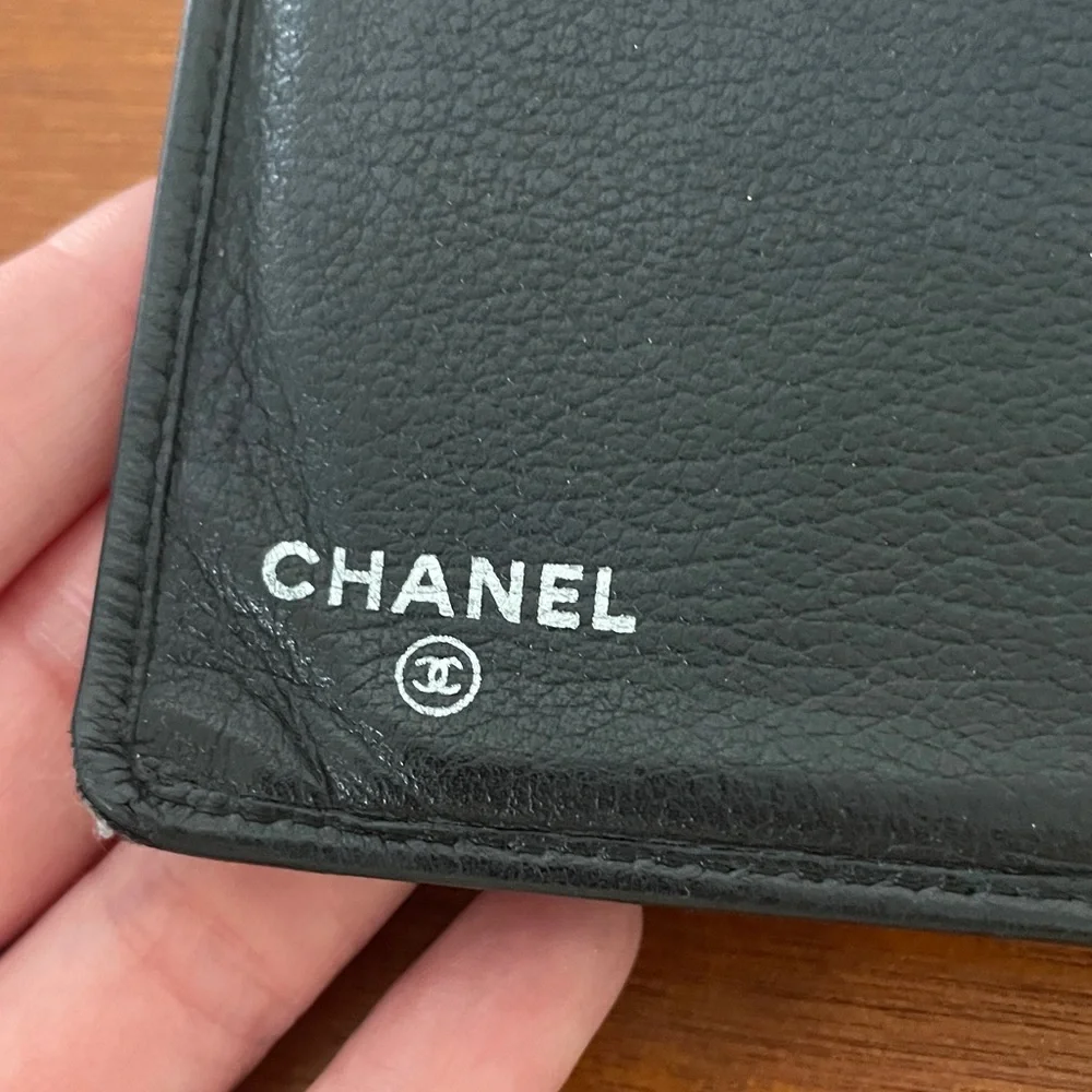 Chanel Black Leather Womens Camilla Wallet - Picture 2 of 12